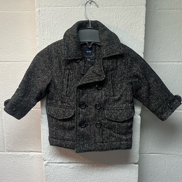 GAP Other - Baby Gap Kids Double-Breasted Gray Jacket